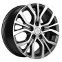 Легковой диск Khomen Wheels KHW1608 6,5x16 5x120 ET51 65,1 Gray-FP